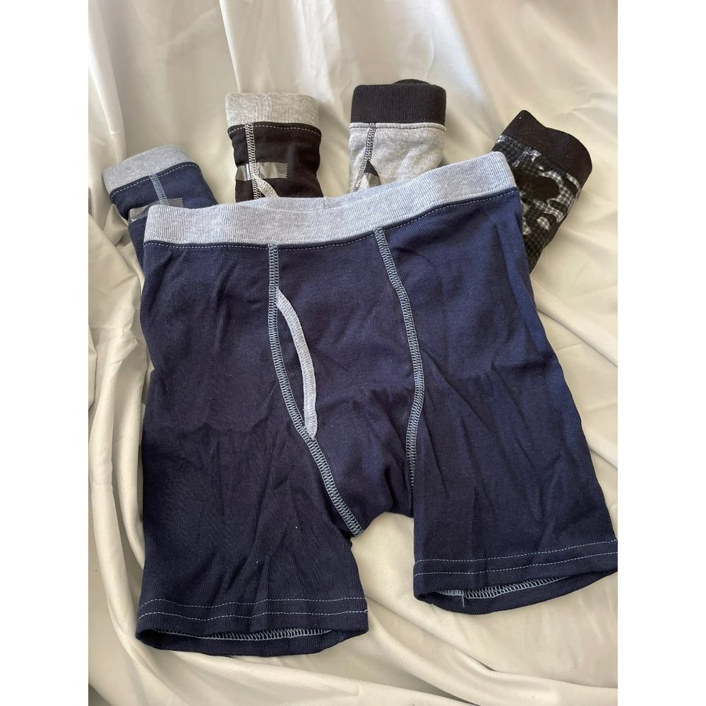 Hanes Boys Cotton Boxer Briefs 5-Pack